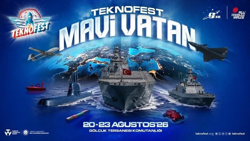 TEKNOFEST MAVİ VATAN İÇİN GERİ SAYIM